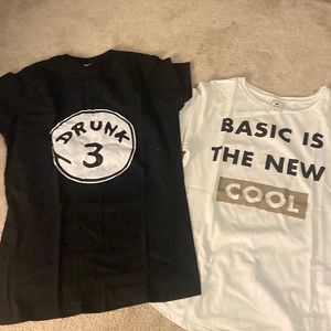 2 shirt brand new